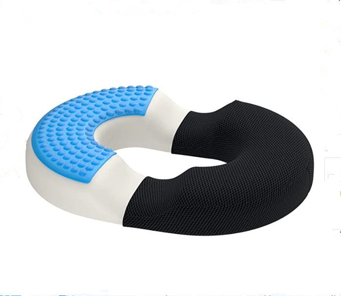 Travel Comfort Memory Foam Seat Cushion for Tailbone Relief