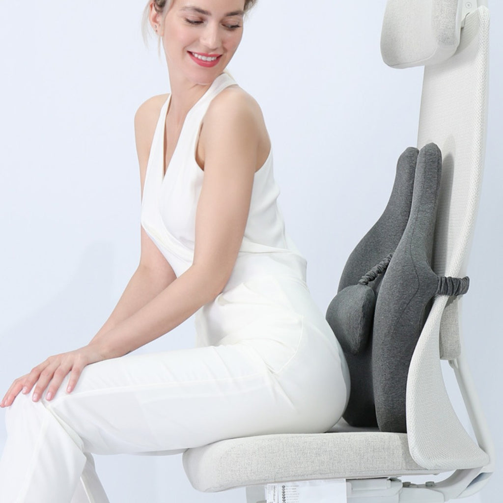 Comfy Adjustable Memory Foam Waist Support for Car Seats