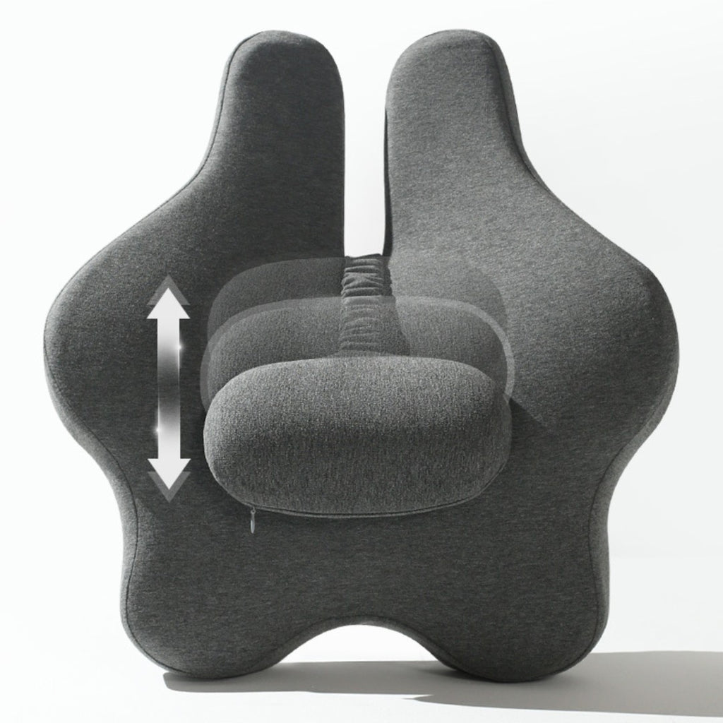 Comfy Adjustable Memory Foam Waist Support for Car Seats