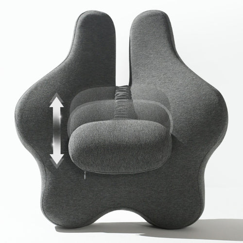 Comfy Adjustable Memory Foam Waist Support for Car Seats
