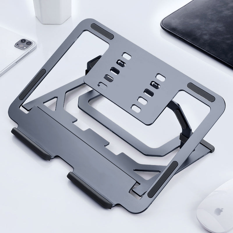 Sleek Adjustable Laptop Stand for Cooler, More Comfortable Work
