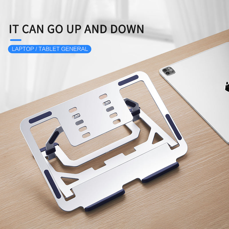 Sleek Adjustable Laptop Stand for Cooler, More Comfortable Work