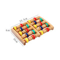 Natural Wooden Foot Massager for Relaxing Acupressure