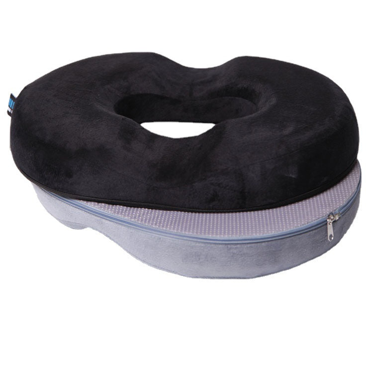 Travel Comfort Memory Foam Seat Cushion for Tailbone Relief