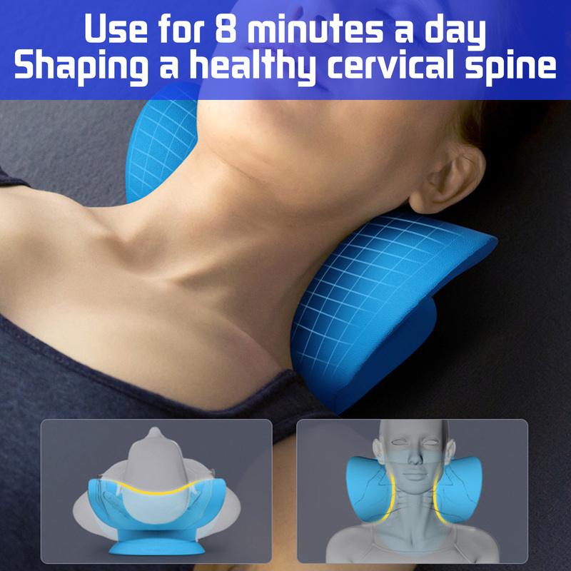 Neck Relief Stretch Pillow for Relaxation, Posture and Pain Relief