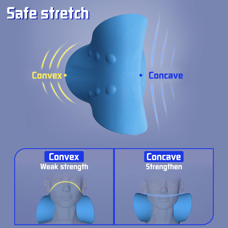 Neck Relief Stretch Pillow for Relaxation, Posture and Pain Relief